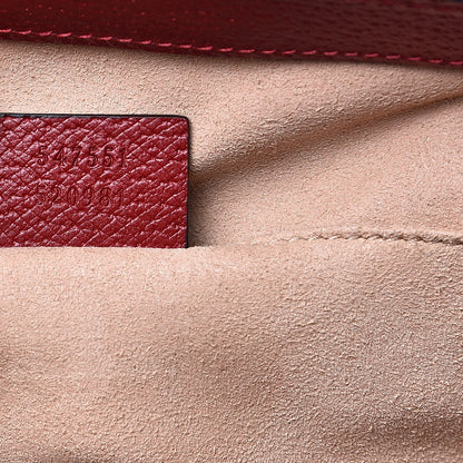 Gucci GG Supreme Monogram Flora Web Small Ophidia Tote Bag Red 6 of 11
