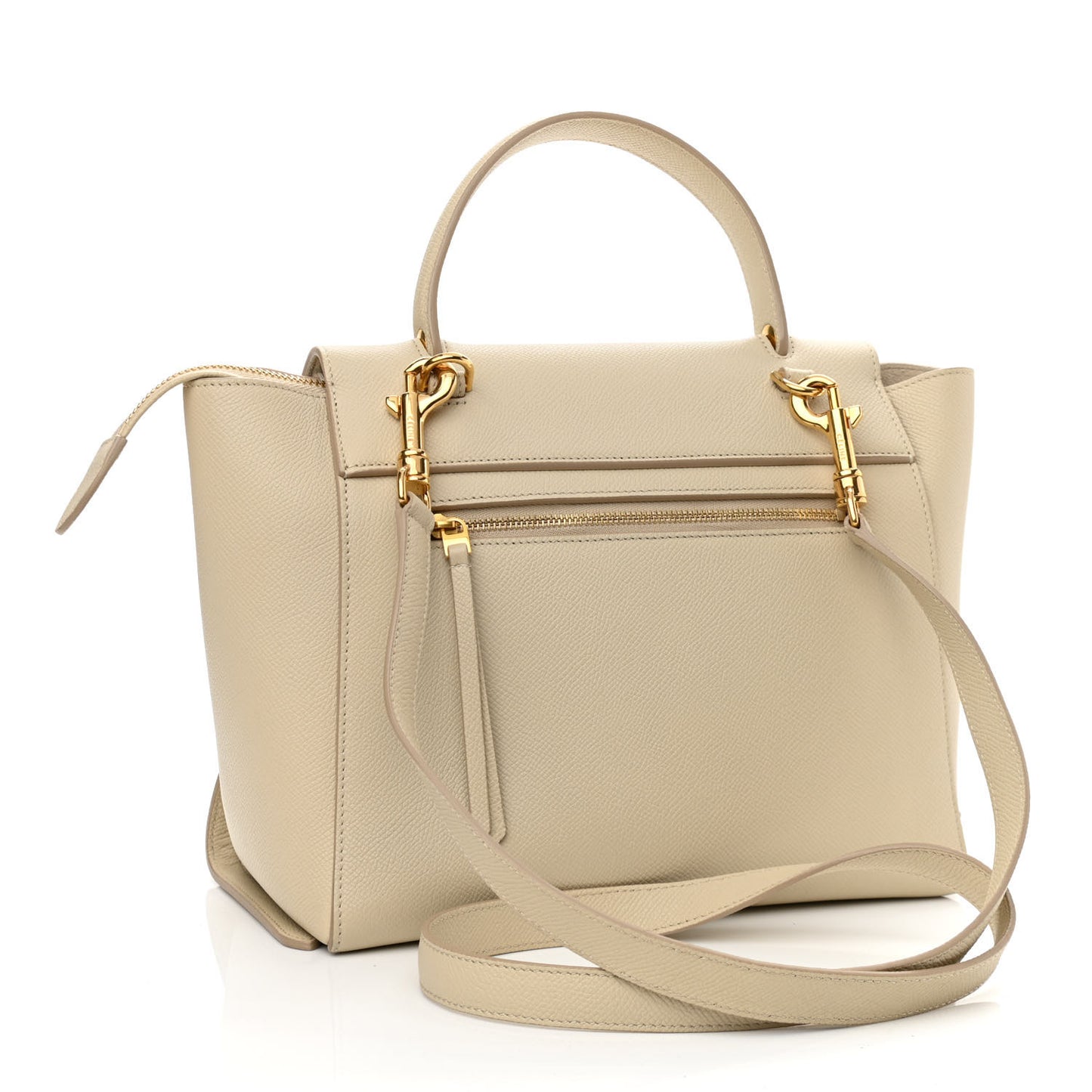Grained Calfskin Nano Belt Bag Linen