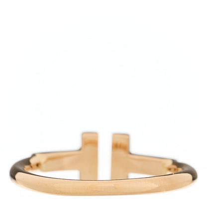 Tiffany 18K Rose Gold T Wire Ring 47 4 3 of 5