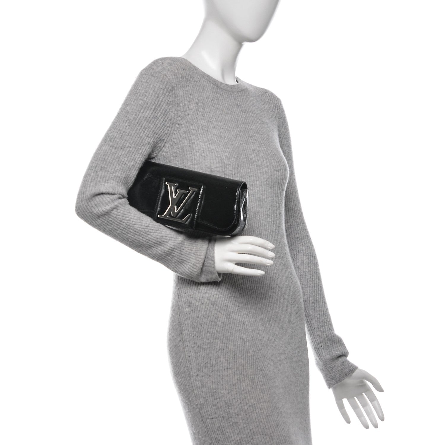 Louis Vuitton Epi Electric Sobe Clutch Black 2 of 7