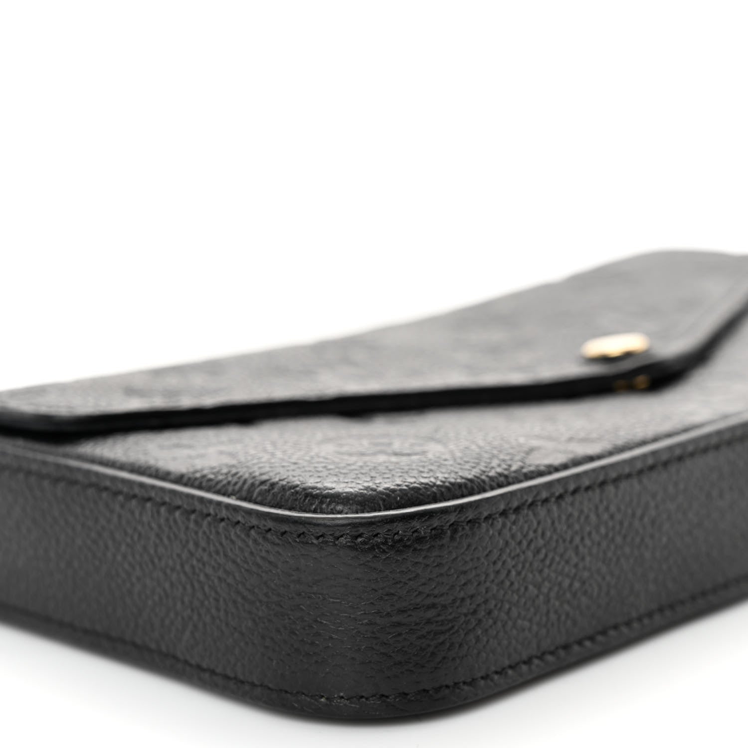 Louis Vuitton Empreinte Pochette Felicie Chain Wallet Black 9 of 11