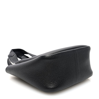 Prada Vitello Daino Soft Mini Dynamique Tote Black 4 of 9