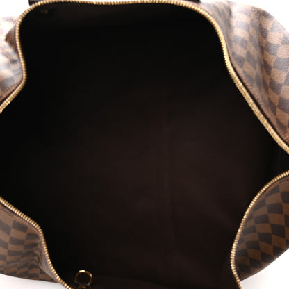 Louis Vuitton Damier Ebene Keepall Bandouliere 55 4 of 9