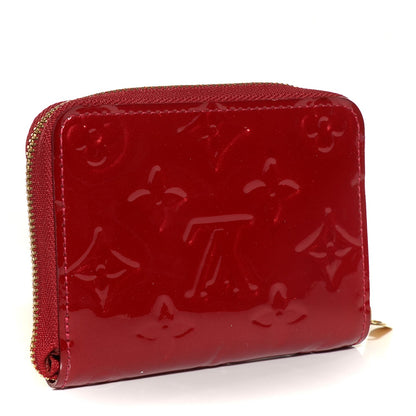 Louis Vuitton Vernis Zippy Coin Purse Pomme D'Amour 3 of 7