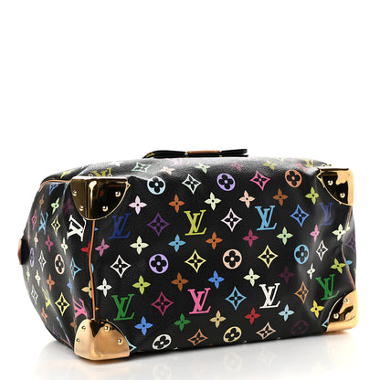 Louis Vuitton Monogram Multicolor Speedy 30 Black 4 of 9