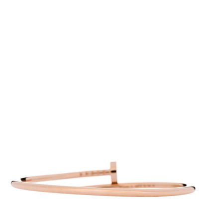 Cartier 18K Pink Gold Small Juste Un Clou Bracelet 16 2 of 4