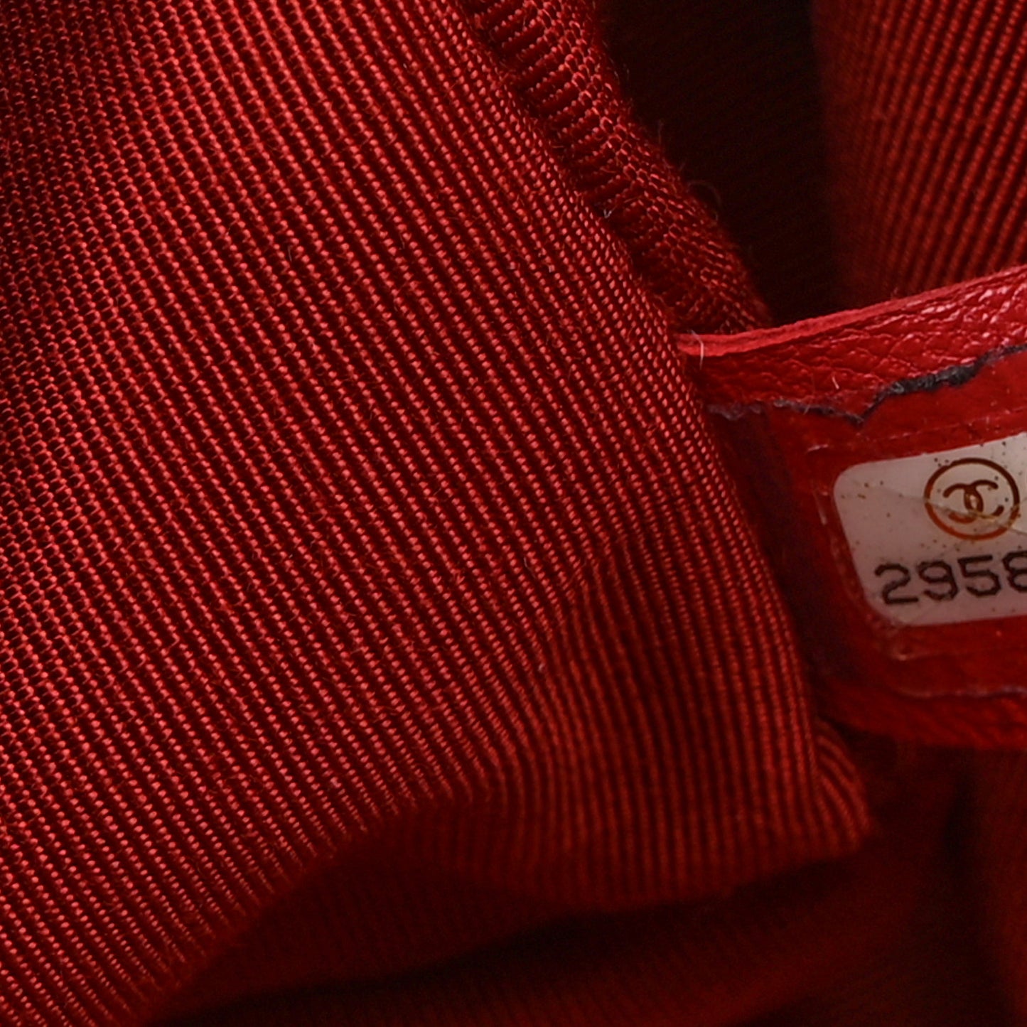 Goatskin Quilted Large Chanel 19 Flap Red