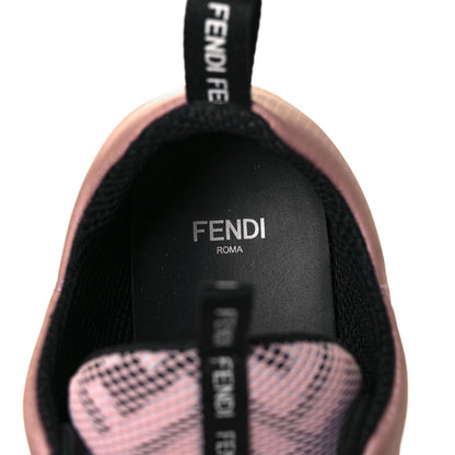 Fendi Stretch Fabric FFreedom Sneakers 37.5 Pink 7 of 9
