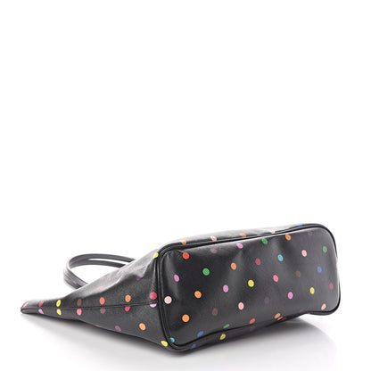 Givenchy Textured Coated Canvas Medium Dots Print Antigona Tote Black 5 of 9