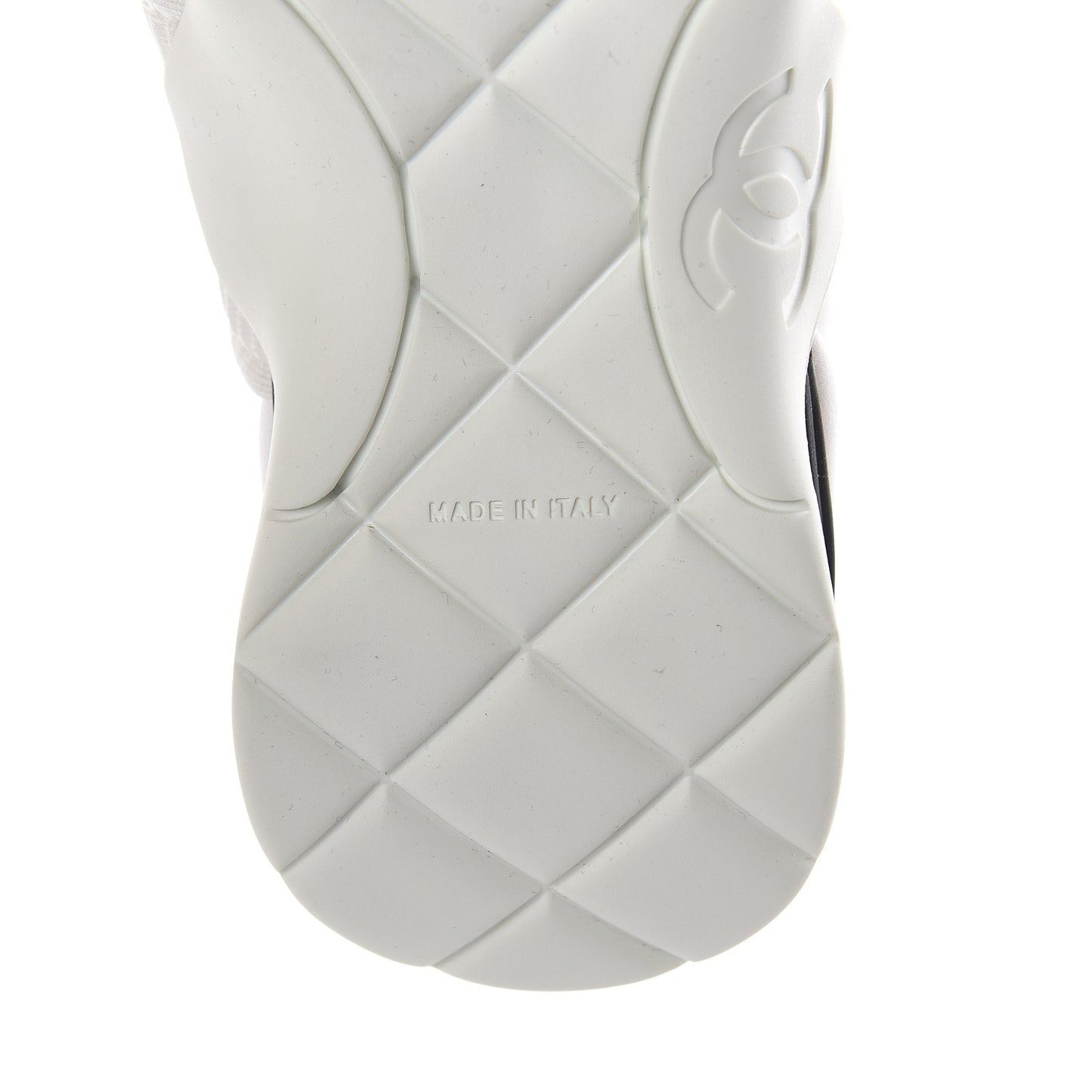 Stretch Fabric CC Sneakers 35 White