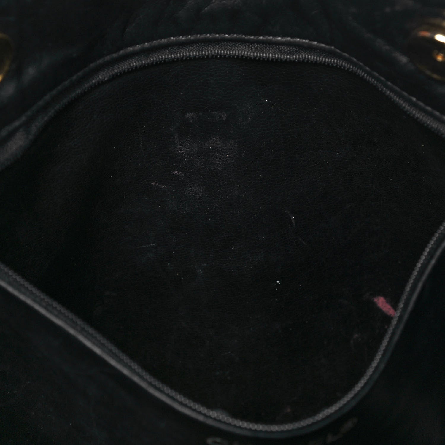 Chanel Lambskin Quilted Shoulder Bag Black 12 of 25