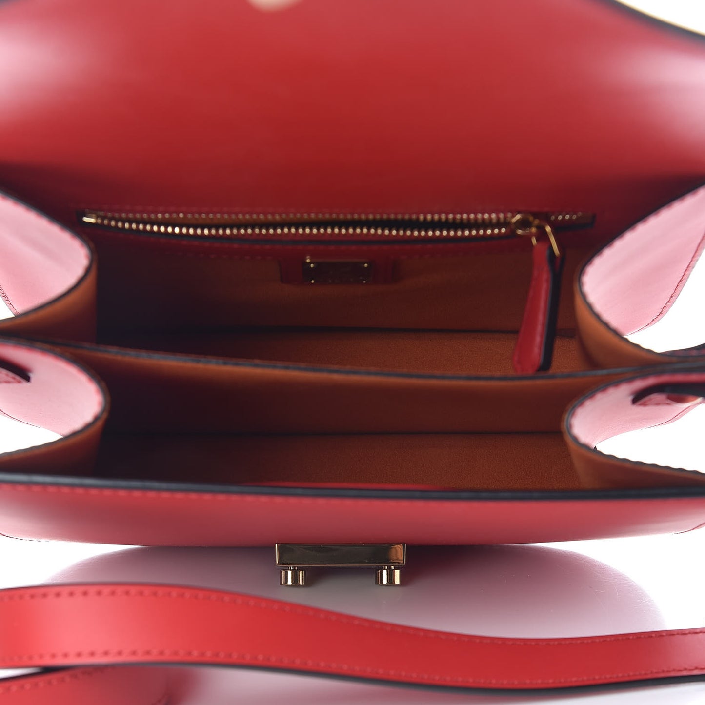 Calfskin Patricia Crossbody Bag Red