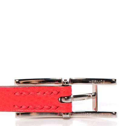 Hermes Epsom Behapi Double Tour Bracelet L Rose Jaipur White 4 of 6