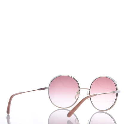 Chloe Oversized Round Sunglasses CE117S Gold 4 of 7