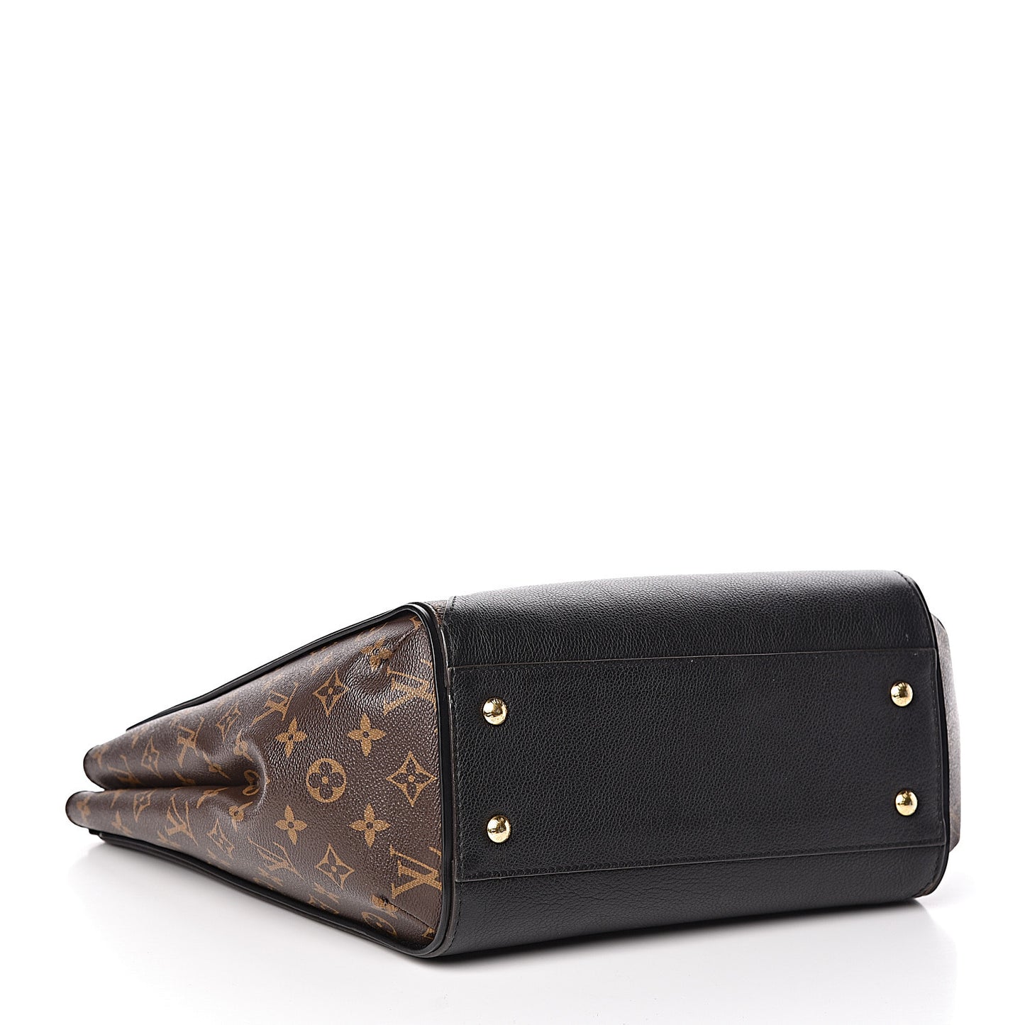 Calfskin Monogram Kimono Tote Black