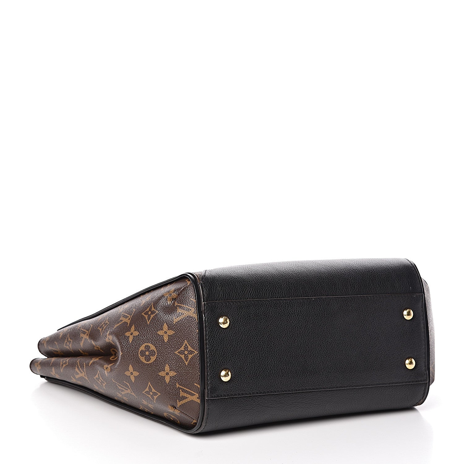 Louis Vuitton Calfskin Monogram Kimono Tote Black 4 of 10