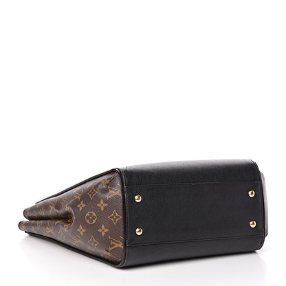 Louis Vuitton Calfskin Monogram Kimono Tote Black 4 of 10