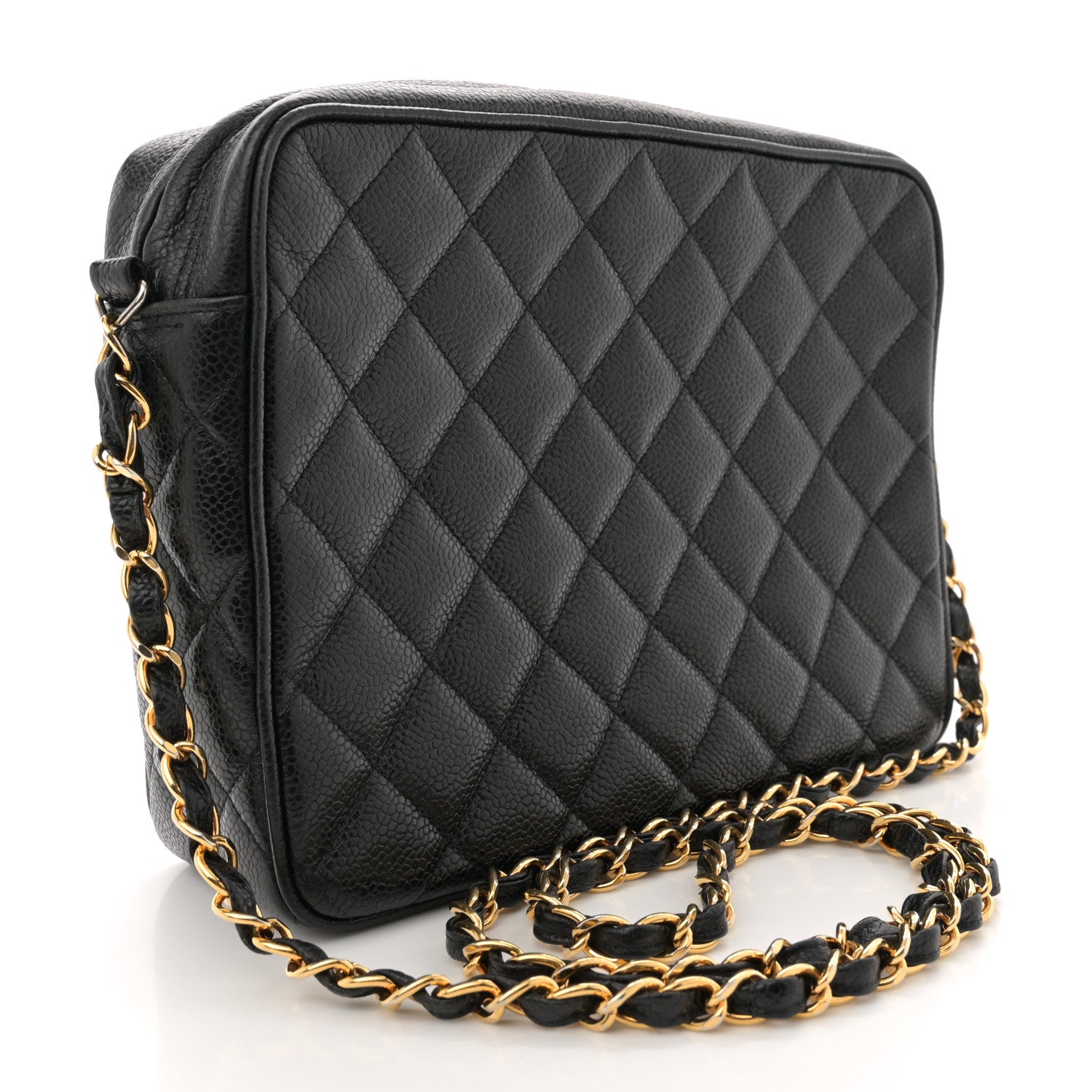 Chanel Caviar Quilted Camera Case Black 3 of 11