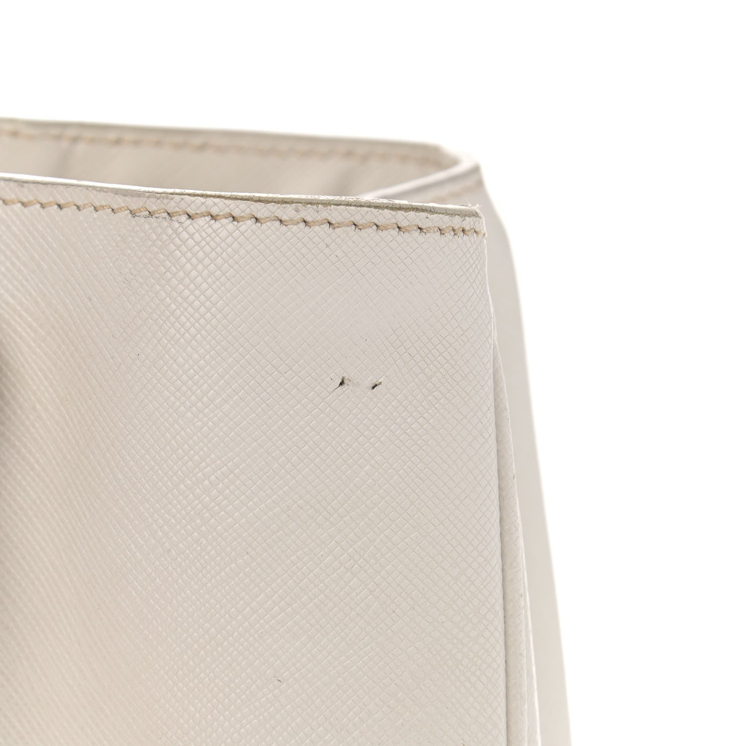Prada Saffiano Medium Galleria Double Zip Tote Bianco 14 of 19