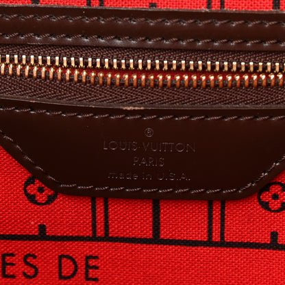 Louis Vuitton Damier Ebene Neverfull MM 6 of 10