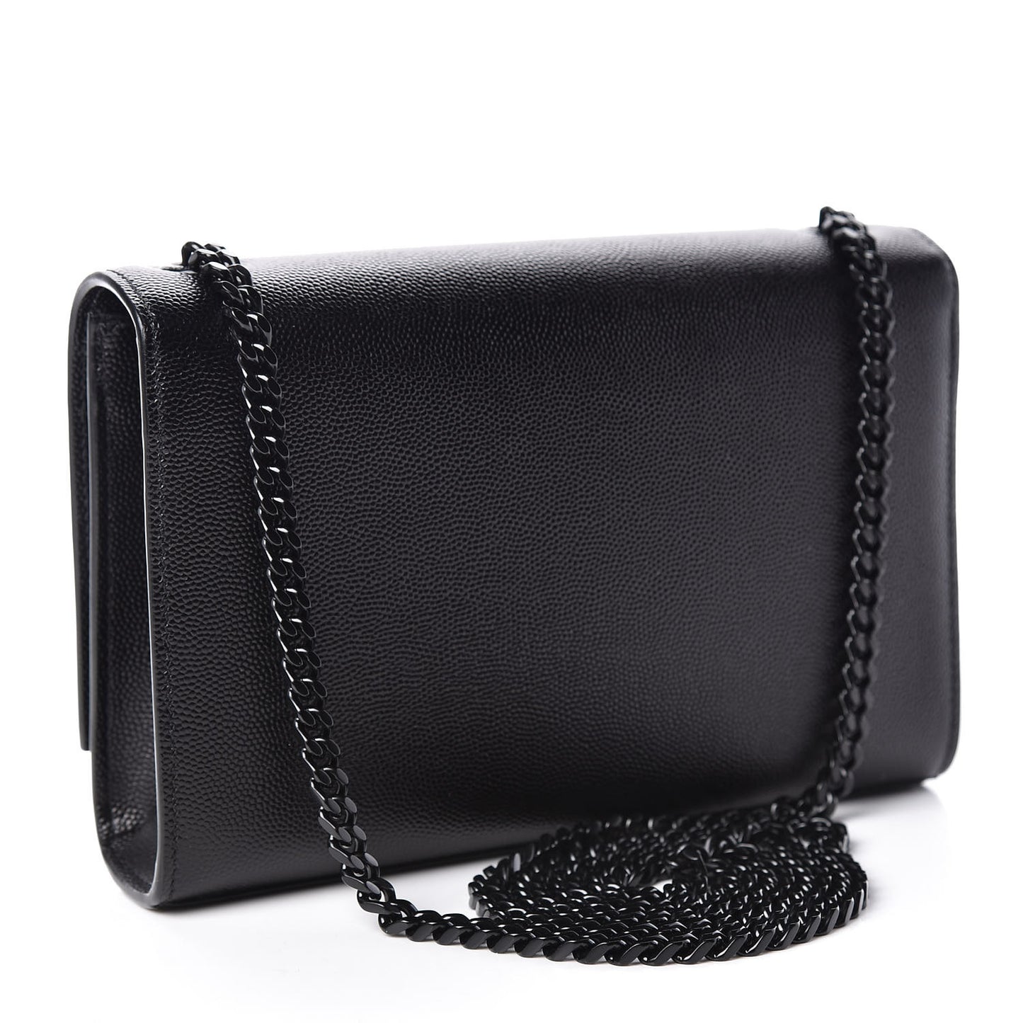Grain De Poudre Small Monogram Kate Satchel Black
