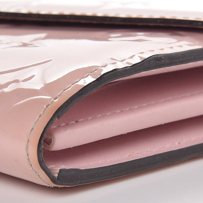 Louis Vuitton Vernis Sarah Wallet NM Rose Ballerine 14 of 16