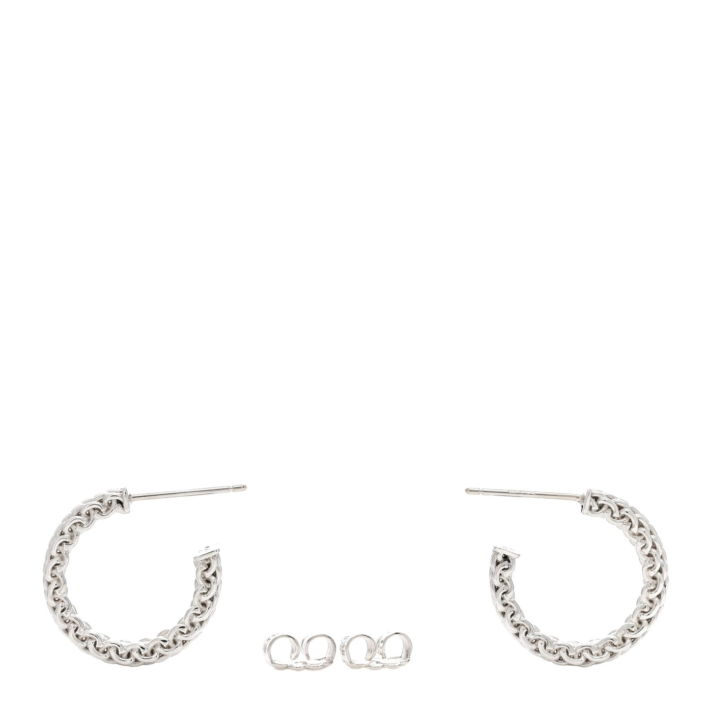Sterling Silver Small Somerset Hoop Earrings