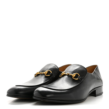 Gucci Goatskin Mens Horsebit Loafers 11.5 Black 4 of 9