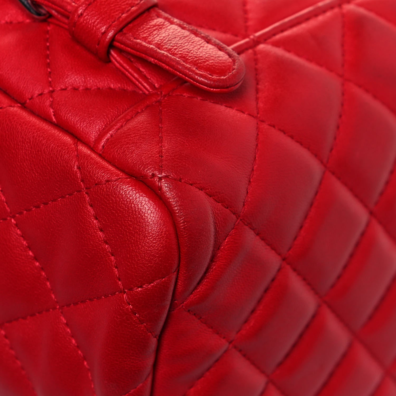 Chanel Lambskin Quilted Small Urban Spirit Backpack Red 11 of 15
