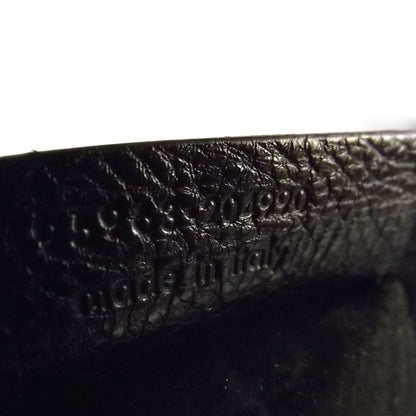 Saint Laurent Leather Mombasa Horn Sling Black 8 of 9