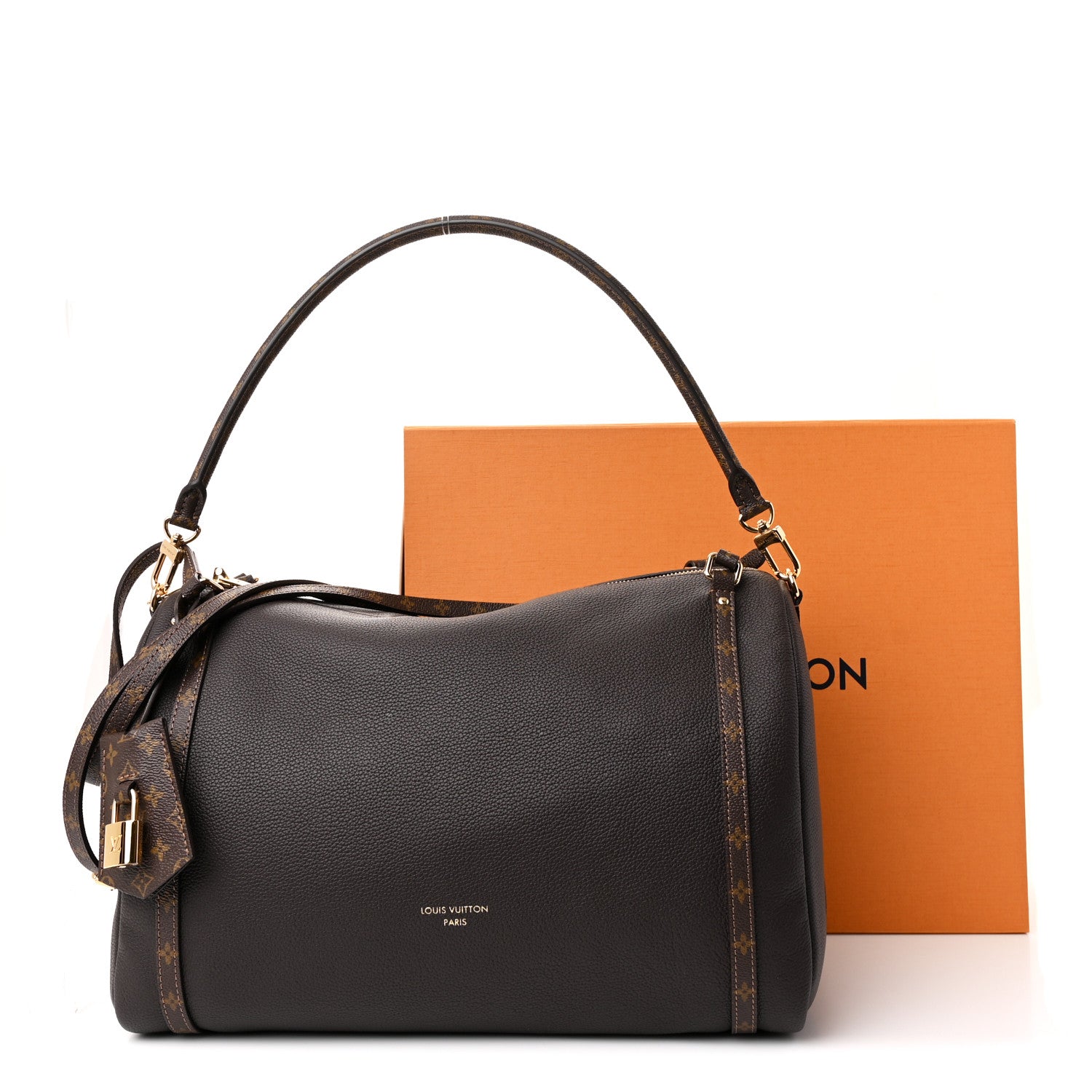 Louis Vuitton Calfskin Monogram Express MM Mahogany 10 of 10