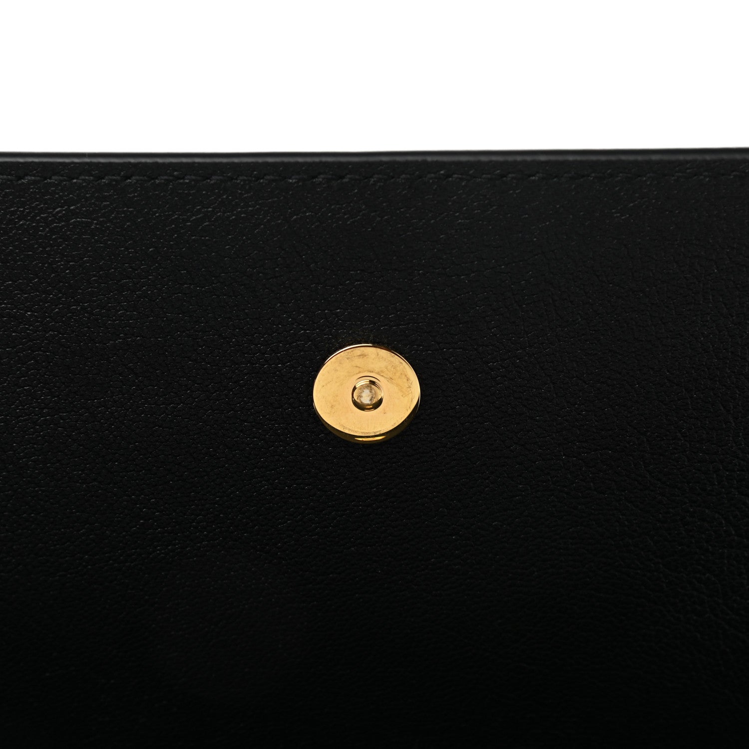 Saint Laurent Calfskin Monogram Large Belle De Jour Clutch Black 9 of 12