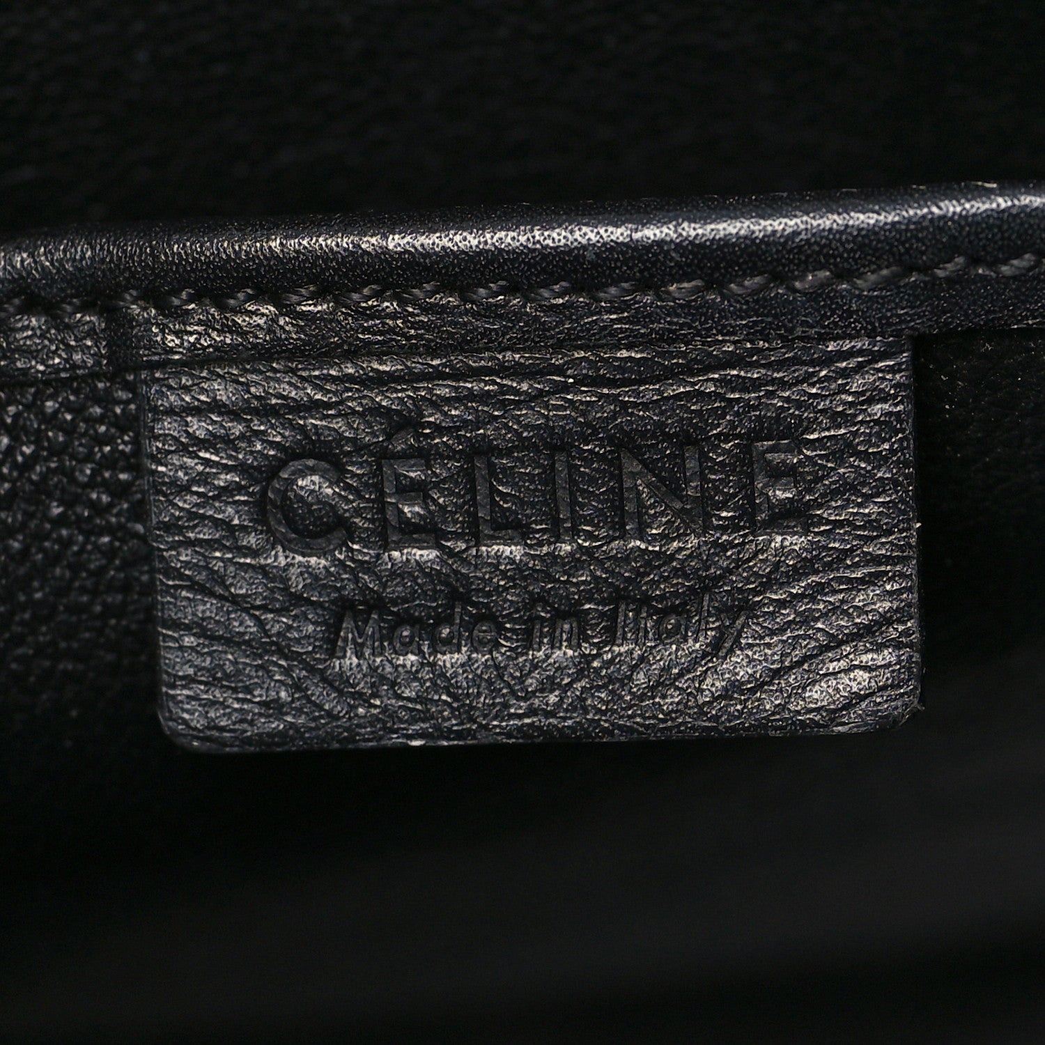 Celine Elephant Calfskin Nano Tri-Color Luggage Beige Green 6 of 10
