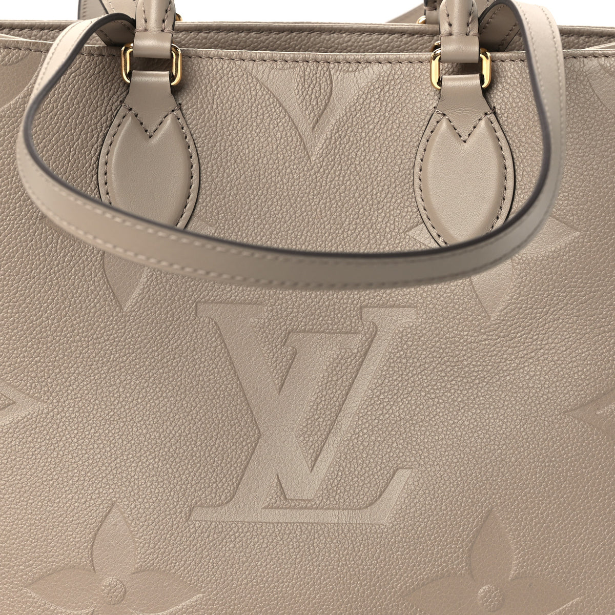 Louis Vuitton Empreinte Monogram Giant Onthego MM Tourterelle 7 of 9
