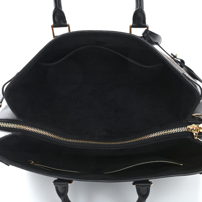 Louis Vuitton Monogram Soufflot MM Black 5 of 10