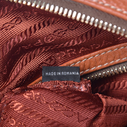 Prada Vitello Daino Hobo Caramel 7 of 10
