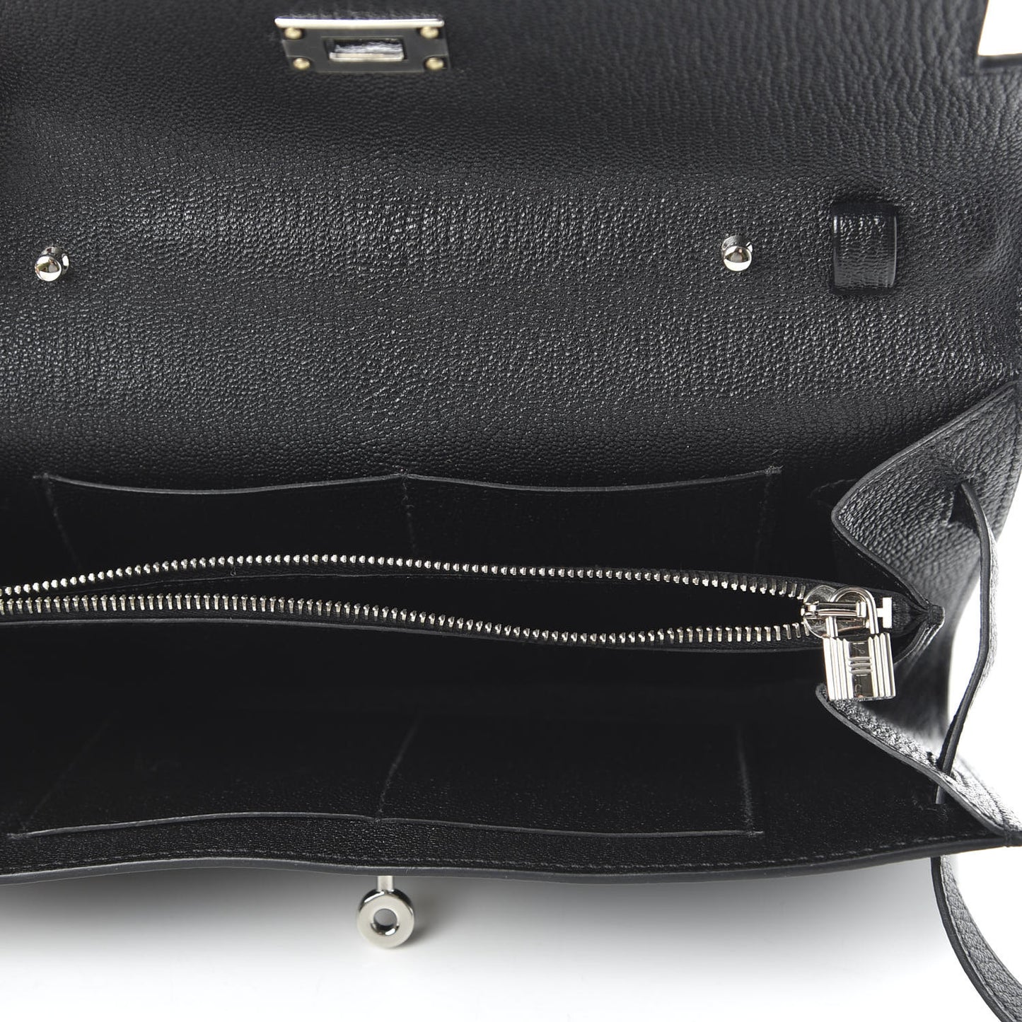 Chevre Mysore Kelly Wallet To Go Black