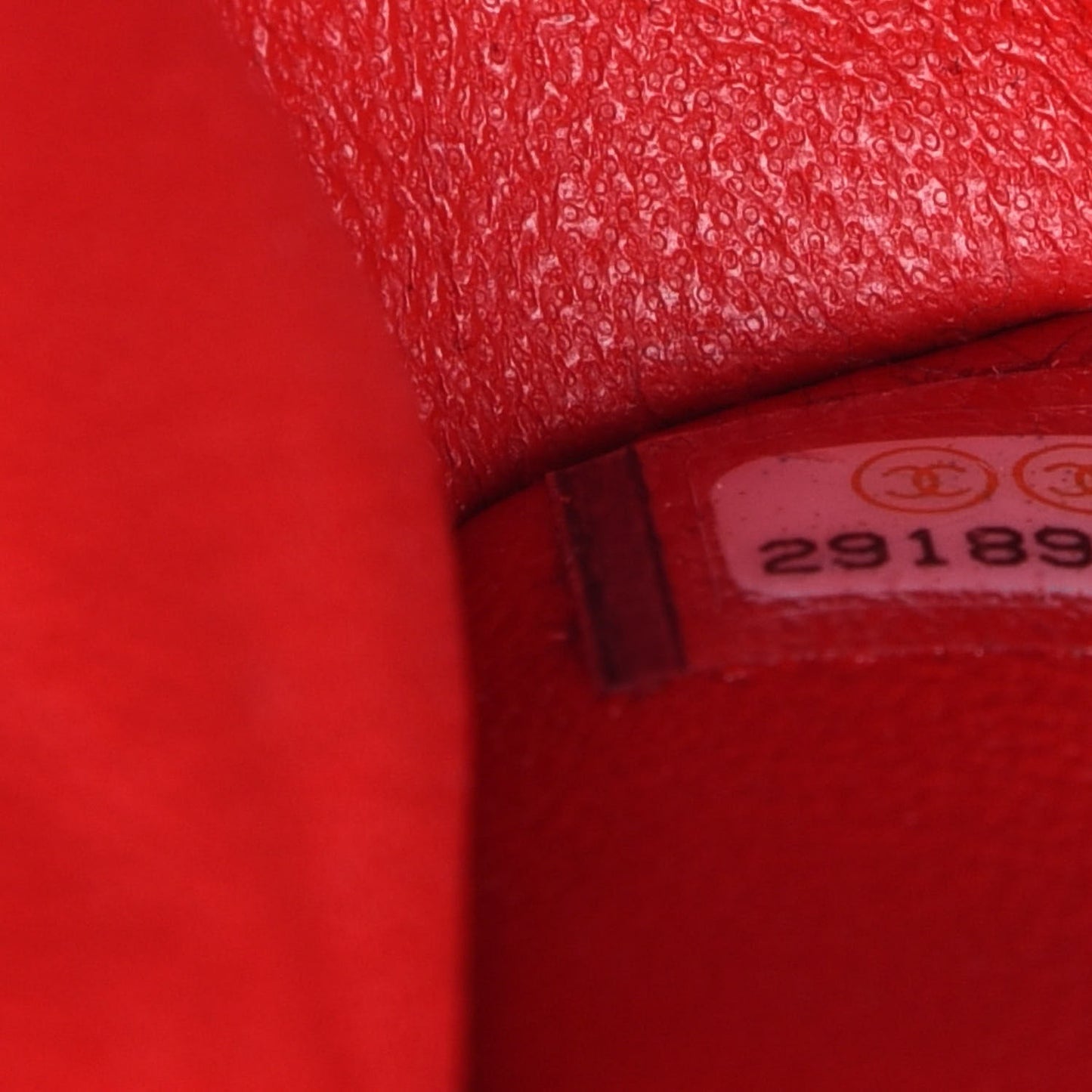 Patent Calfskin Quilted Bi-Color Mini Rectangular Flap Red Black