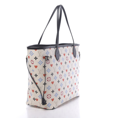 Louis Vuitton Game On Neverfull MM White 3 of 10