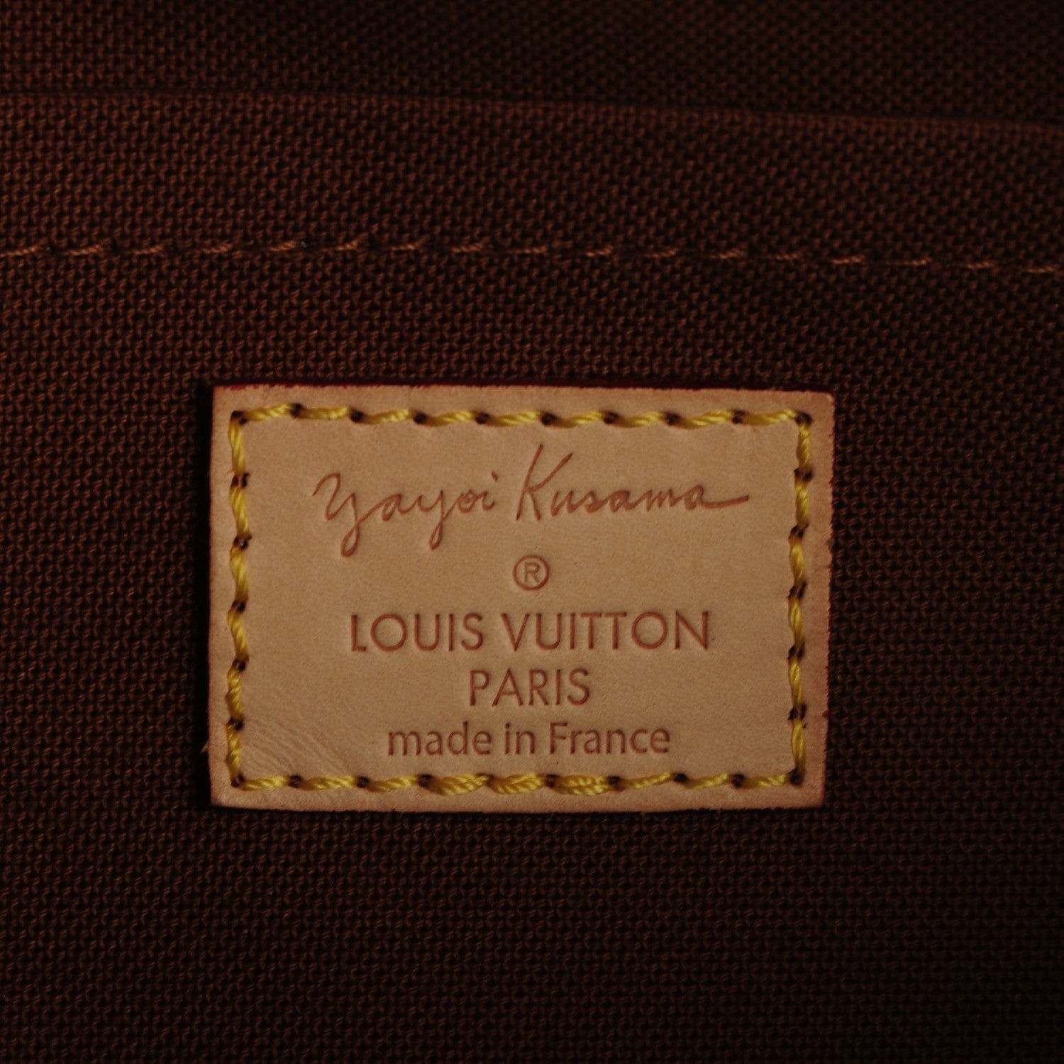 Louis Vuitton Monogram Kusama Pumpkin Dots Papillon 30 White 5 of 7