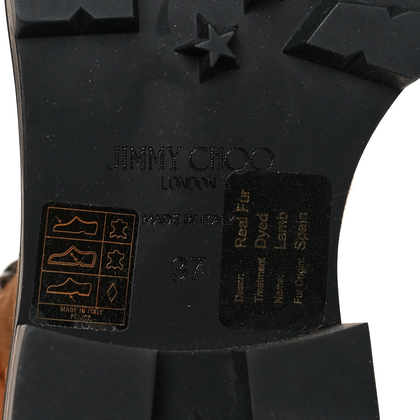 Suede Shearling Eshee Hiking Boots 37 Clove Nutmeg Mix