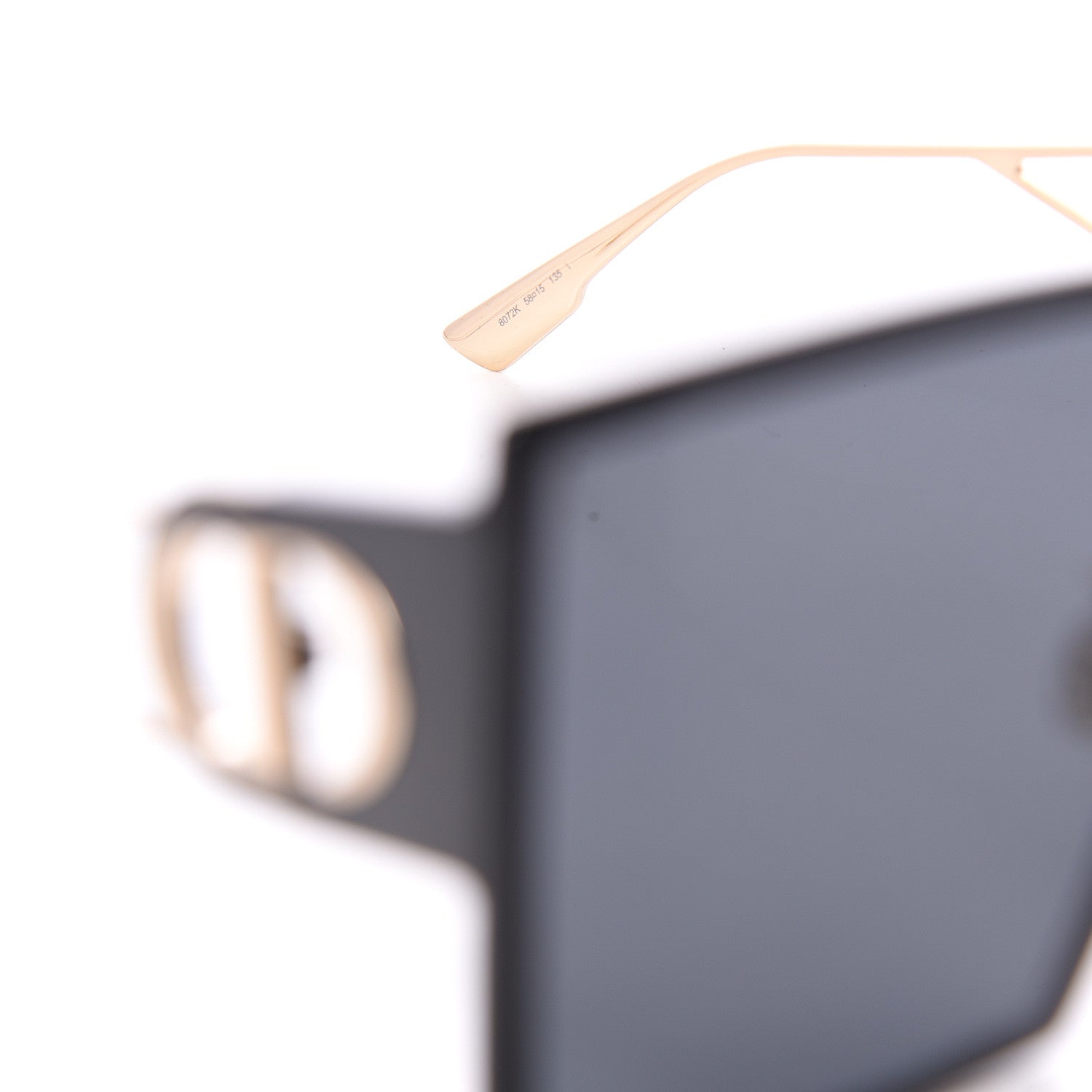 Christian Dior Square 30 Montaigne Sunglasses Black 5 of 7
