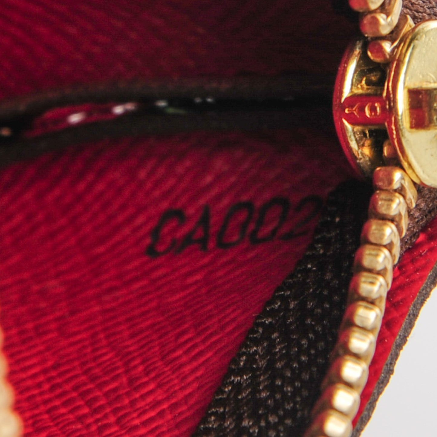 Monogram Cerises Key Pouch