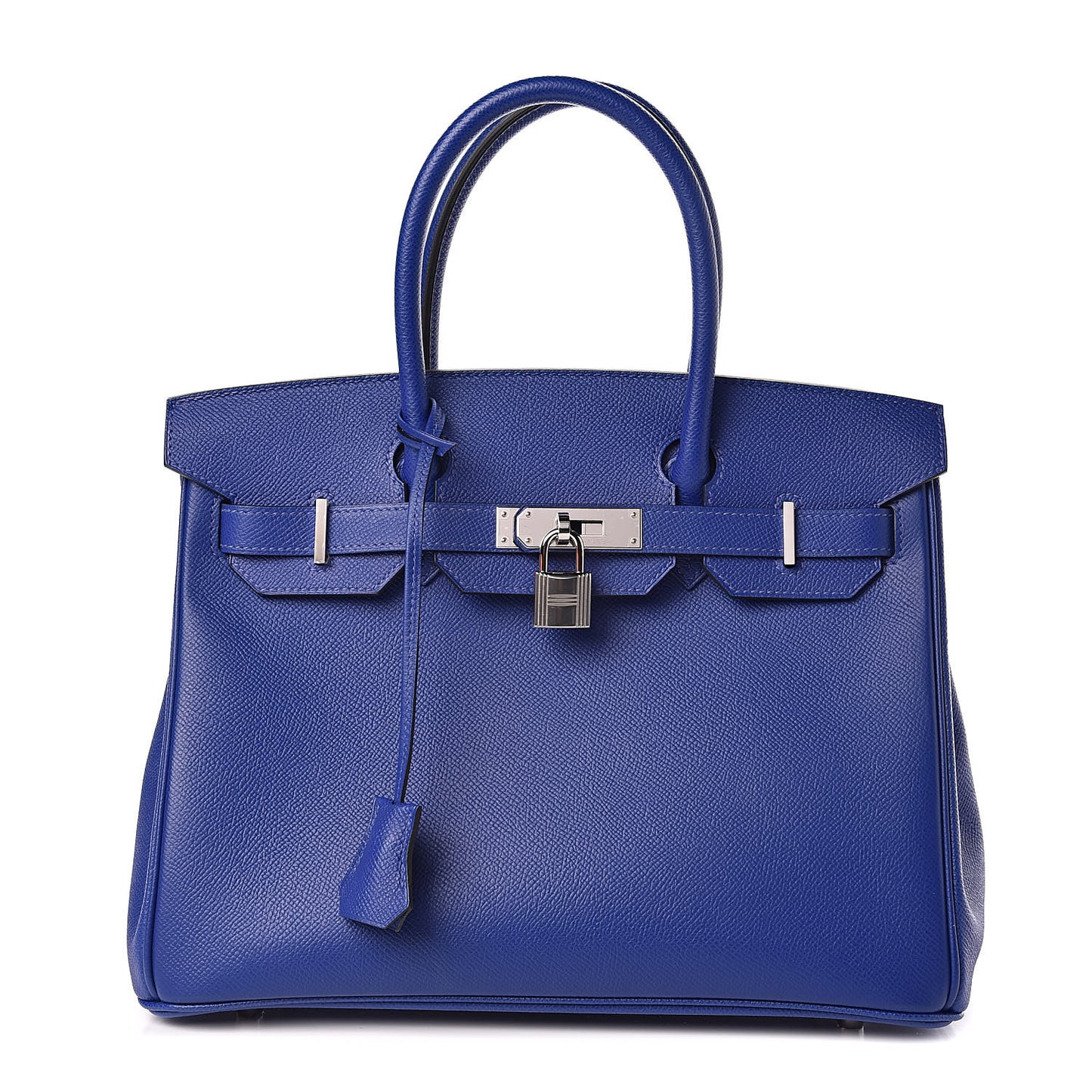 Epsom Birkin 30 Bleu Electrique