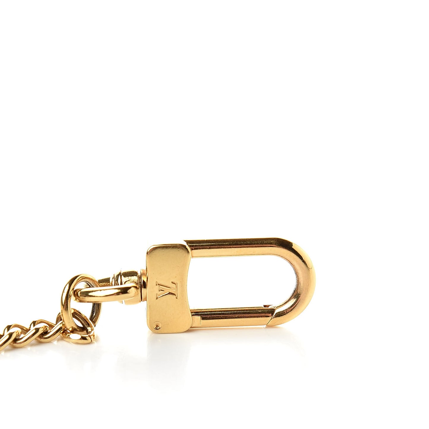 XL Pochette Extender Key Ring Chain Gold