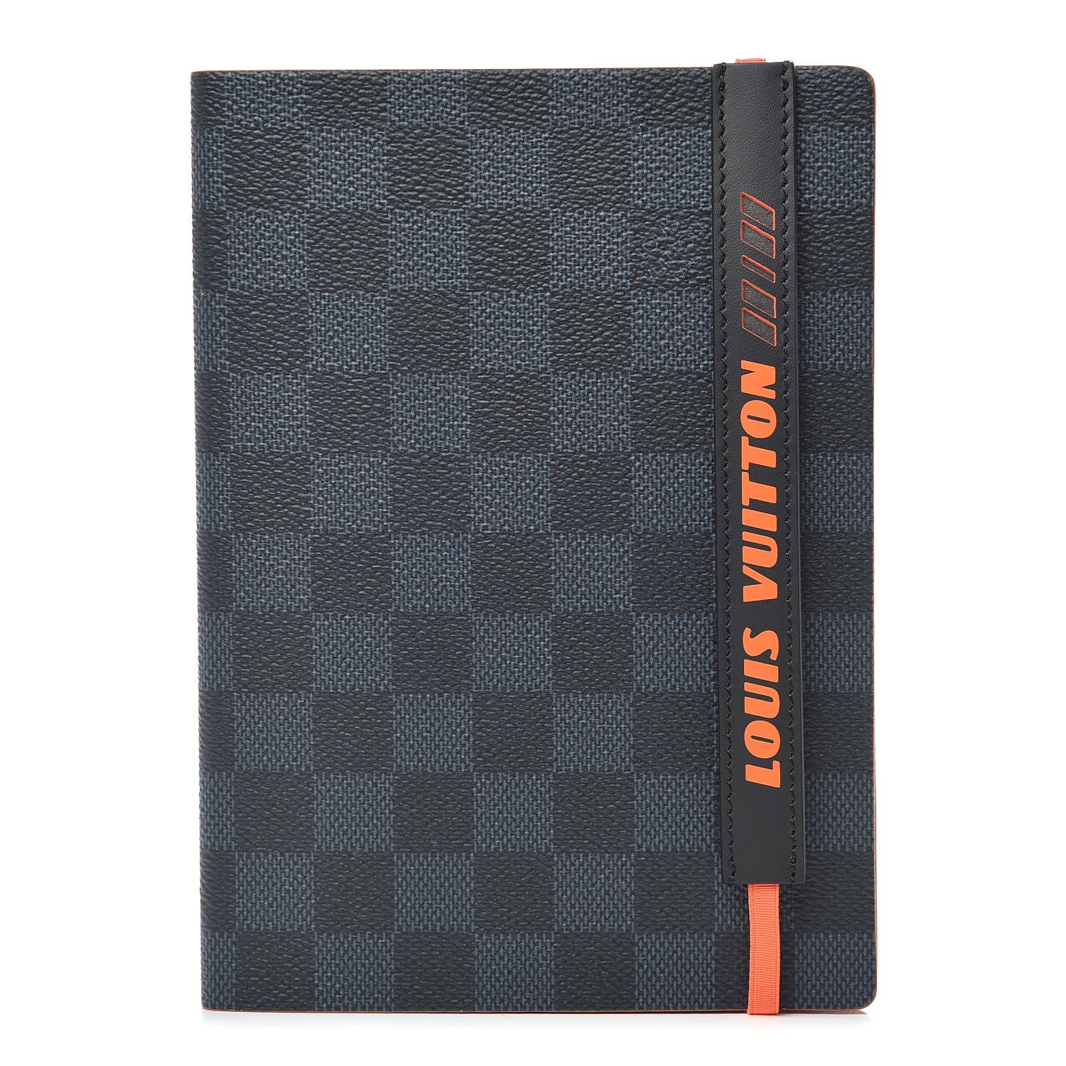 Louis Vuitton Damier Cobalt Race Gustave Notebook MM 1 of 11