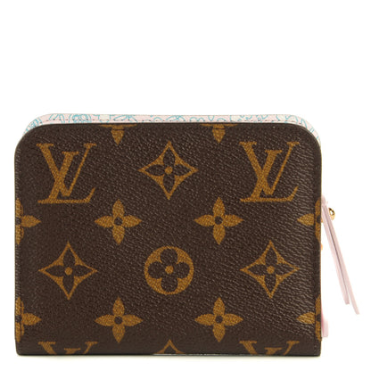 Louis Vuitton Monogram Fleuri Insolite PM Wallet Rose 1 of 7