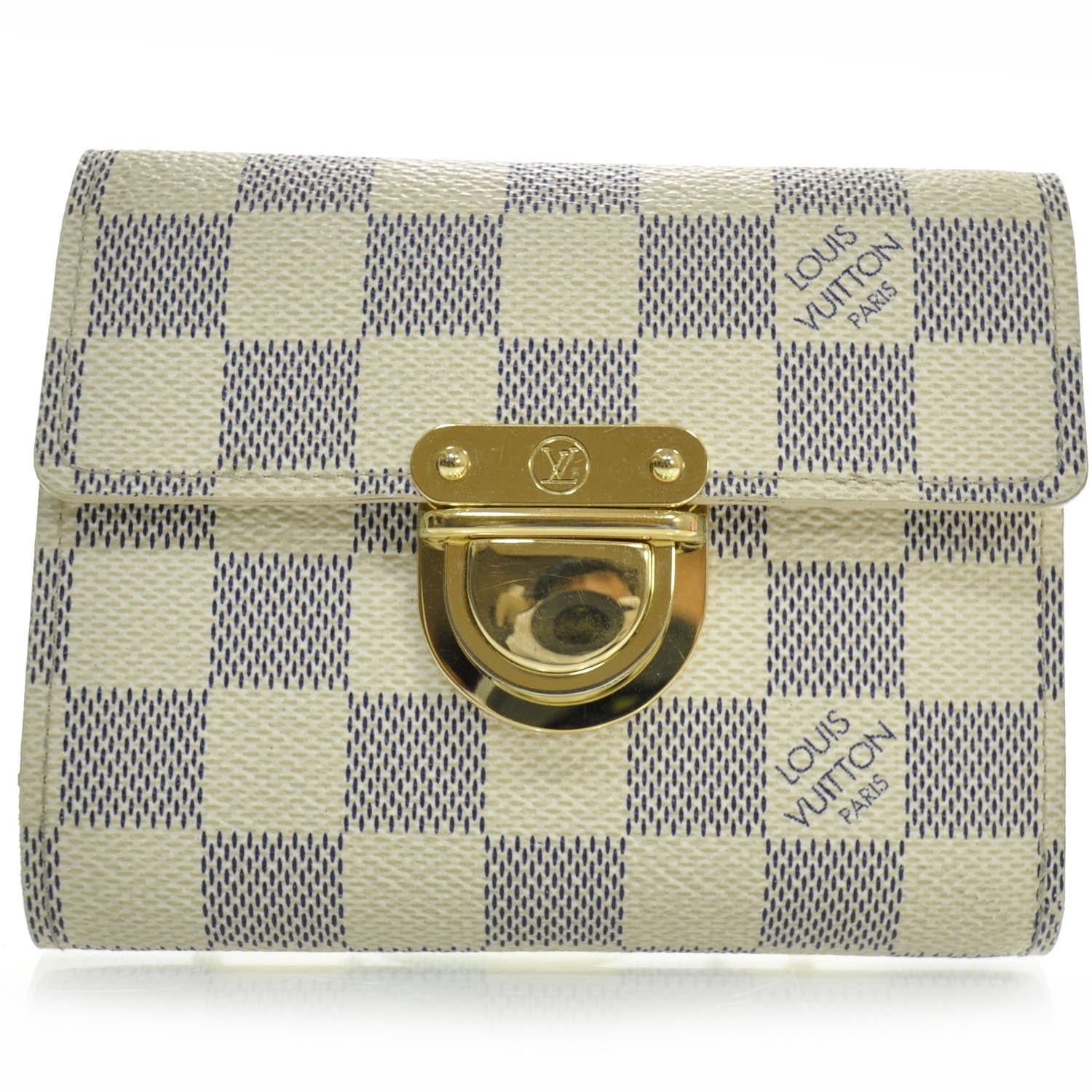 Louis Vuitton Damier Azur Koala Wallet 1 of 9