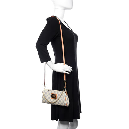 Louis Vuitton Damier Azur Eva Clutch 3 of 12