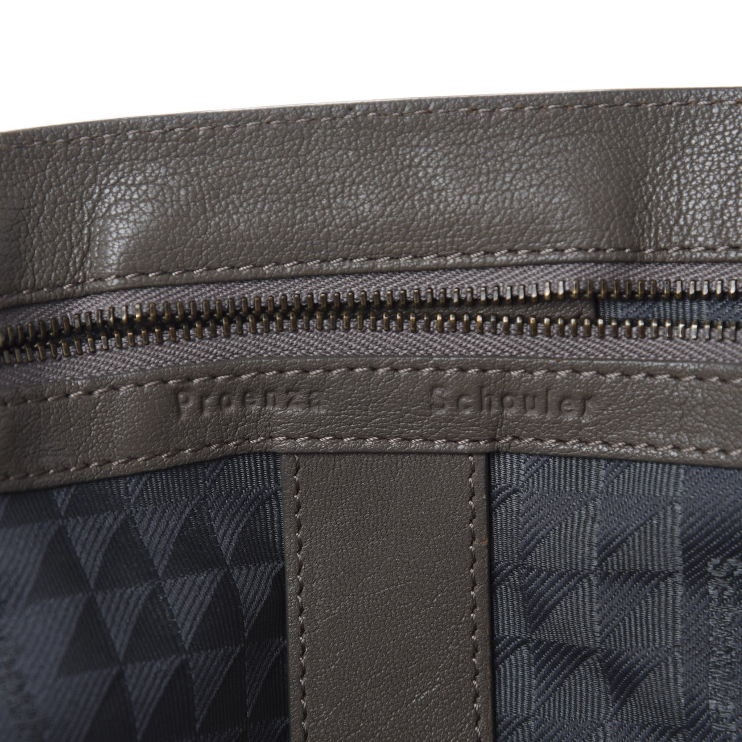 Proenza Schouler Lambskin Medium PS1 Satchel Smoke 8 of 12